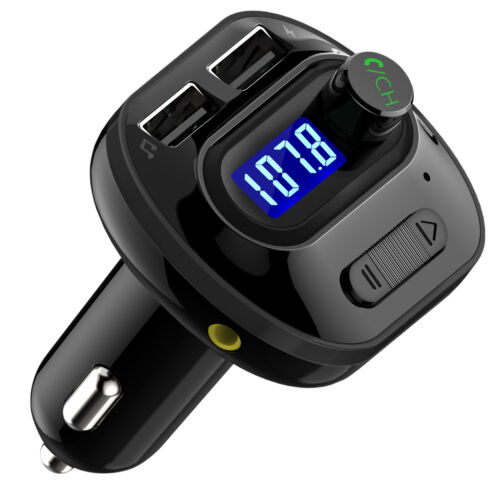 Wireless Bluetooth Car Kit Mp3 Player Fm Transmitter Radio Adapter Usb Charger