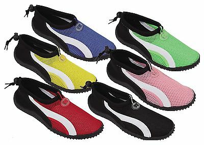 New Kids Childrens Boys Girls Slip On Water Shoes/aqua Socks/pool Beach,6 Colors